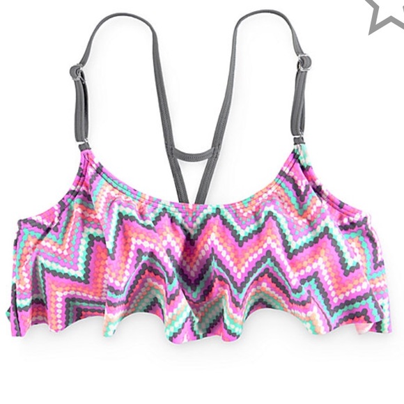 Empyre Juniors Flounce Bikini Top SizeM NWT - Picture 7 of 7